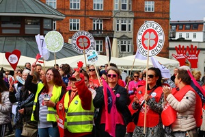 Demonstration Torvet Hillerød